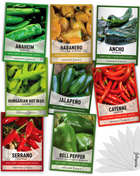 Pepper Seed Assortment | 8 Variety Pack
