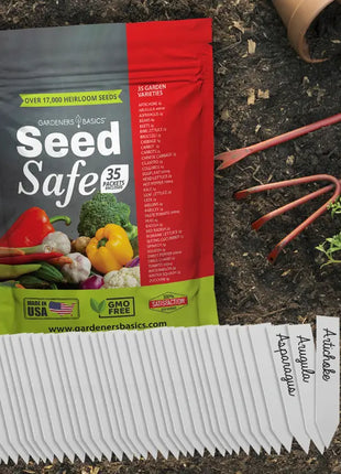 Seed Safe Survival Seed Kit - 35 Variety Pack