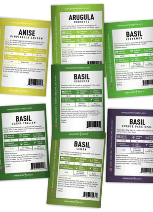 Popular Herb Seeds for Planting | 35 Variety Pack