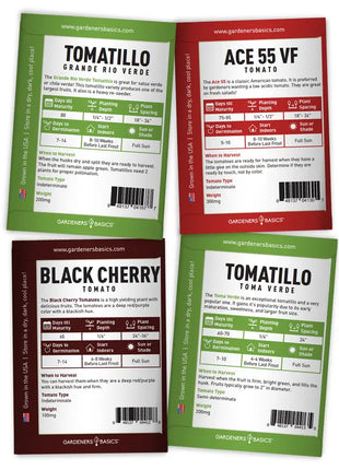 Heirloom Tomato Seeds for Planting | 16 Variety Pack
