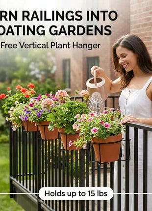 🔥2026 Hot Sale - Railing Plant Hanger