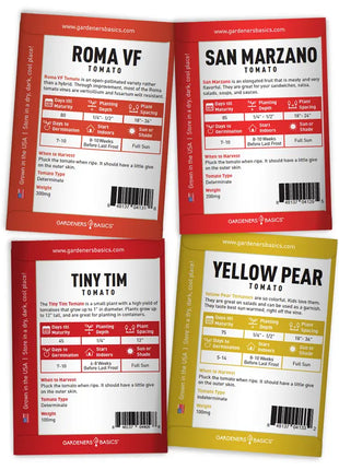 Heirloom Tomato Seeds for Planting | 16 Variety Pack