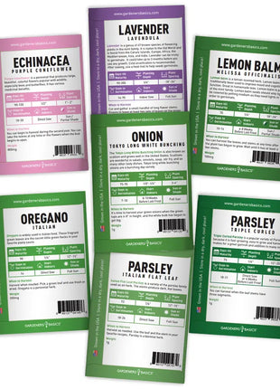 Popular Herb Seeds for Planting | 35 Variety Pack