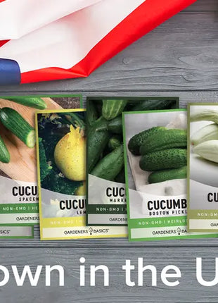 Cucumber Seed Assortment | 8 Variety Pack