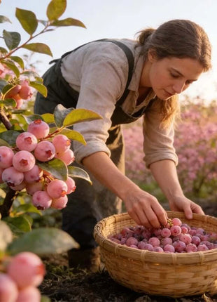 🔥50K+ SOLD!💟Premium Pink Blueberry Seeds -😋A Uniquely Delightful Taste