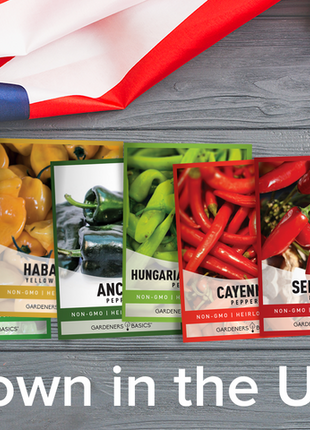 Pepper Seed Assortment | 8 Variety Pack