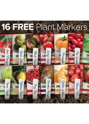 Heirloom Tomato Seeds for Planting | 16 Variety Pack