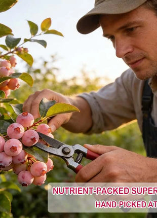 🔥50K+ SOLD!💟Premium Pink Blueberry Seeds -😋A Uniquely Delightful Taste