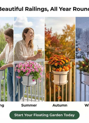 🔥2026 Hot Sale - Railing Plant Hanger
