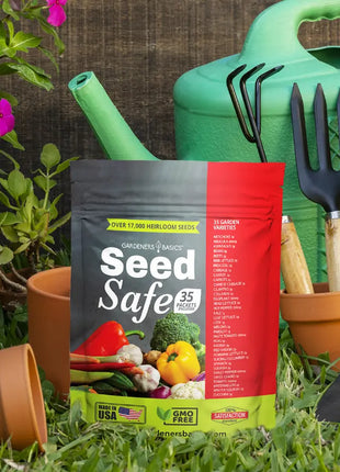 Seed Safe Survival Seed Kit - 35 Variety Pack