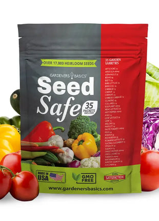 Seed Safe Survival Seed Kit - 35 Variety Pack
