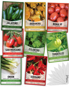 Hot Salsa Seed Assortment | 8 Variety Pack