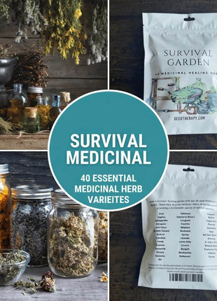 Survival Medicinal Herb Garden – 40 Essential Varieties