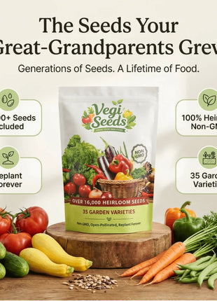 Vegetable Seed Vault Kit