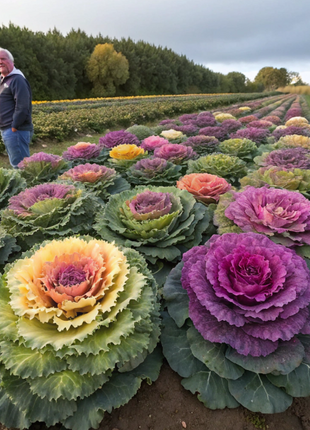 🥬Colorful Giant Kale Seeds