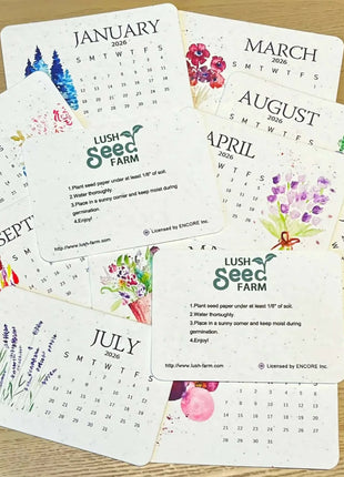 ✨This Week's Special Price ✨-🌱Eco-Friendly Plantable Love Seed Calendar 2026