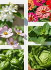 Jasmine + Mint + Basil + Lettuce + Zinnia + Cosmos — 20000+ Seeds