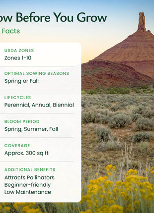 Utah Wildflower Seed Mix