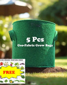 Geo-Grow™ -Geofabric Grow Bags for Planting - 5pcs Combo |🔥Free 100 Vegetable Seeds Mix Variety🔥