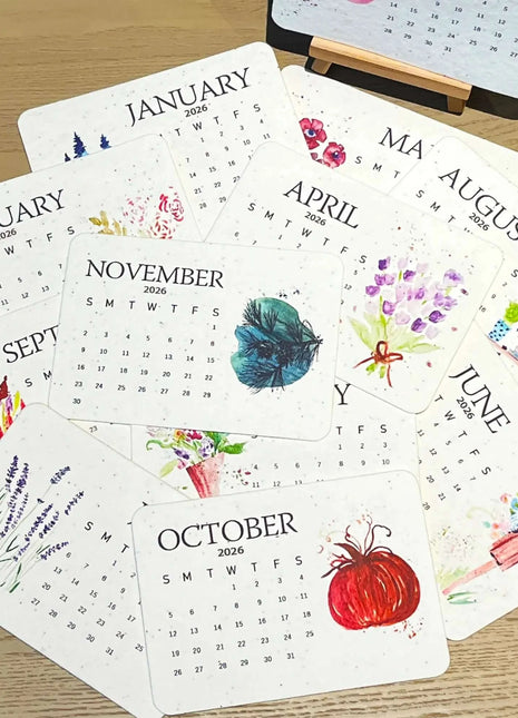 ✨This Week's Special Price ✨-🌱Eco-Friendly Plantable Love Seed Calendar 2026