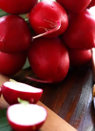 Crimson Giant Radish – 100 Seeds