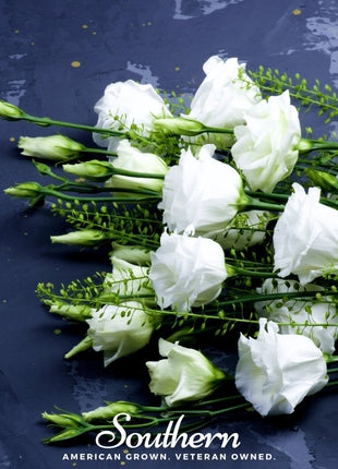 Sapphire White Lisianthus – 25 Seeds