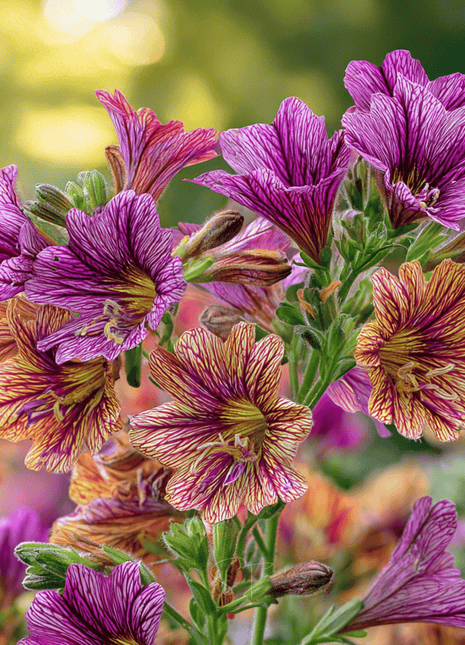 Painted Tongue Seeds – Superbissima Mix – 250 Seeds