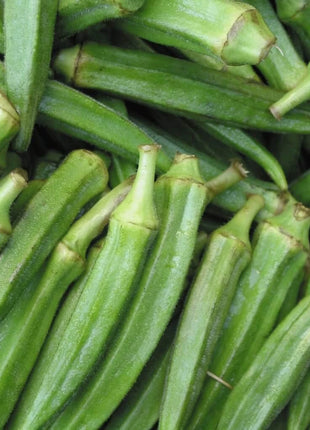 Clemson Spineless Okra – 50 Seeds