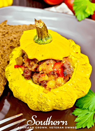 Scallop Yellow Bush Summer Squash – 25 Seeds