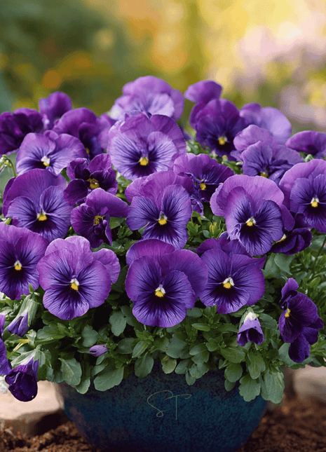 Violet Admiration Viola - 50 Seeds